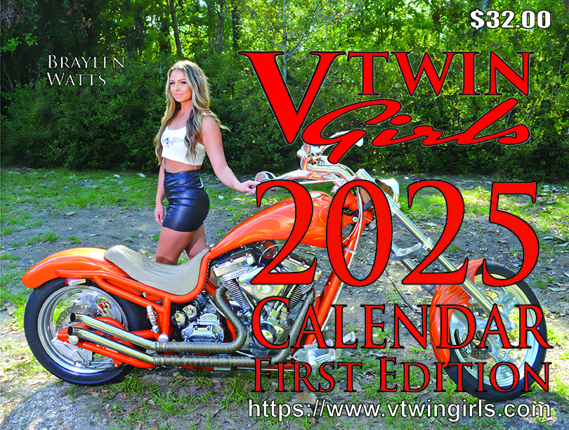 VTwin Girls 2025 Calendar